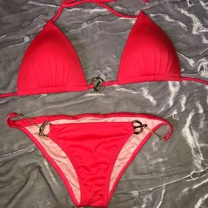 RED VICTORIA’s SECRET BIKINI